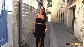 Mila And Angelina, Two Sexy European MILFs, Use Toys To Fuck Each Other Outdoors In A Group Scene.