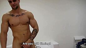 Exclusive hot boys from Czech gay casting blowjob and fucking monster cock