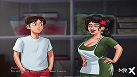 Big mature Mexican ass in Summertime Saga episode 43?