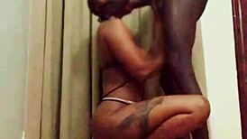 sexy ebony milf gets hardcore pounding in pussy and anal compilation preview with cowgirl and licking