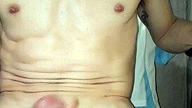 Masturbating for best friend transvestite like me