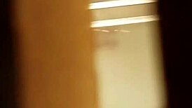 Spying on the hairy pussy shaving