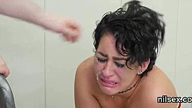 frisky sweetie dragged to butt hole asylum for brutal painful therapy