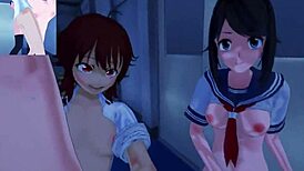 Futanari Pounds Boy's Ass To Creampie!