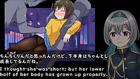 kunugi-chan's life crashes in crossdressing hentai game with machine subtitles