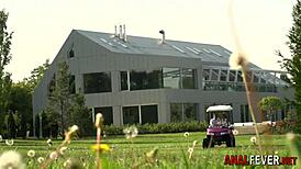 Hot European babe drilled anally in high definition