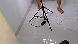 European Teen Asian Girl in POV Blowjob Handjob