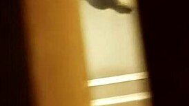 Spying on the hairy pussy shaving