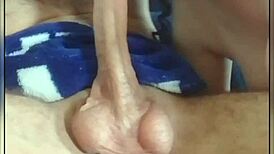 Milf Slut Deepthroats and Licks Balls, Cum on Tits