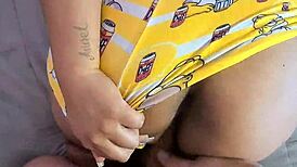 latin girl gets cum in her tight pussy during homemade cowgirl ride