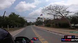 Amateur Asian Teen GF Fucks Her Monster Cock Boyfriend Hard After A Day Out!