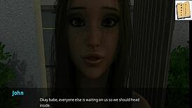 John fucks 4 hot ladies in new house.