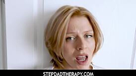 stepdadtherapy teen 18+ stepdaughter orgasms on stepdads fingers pov in garage - sahara skye jay rock