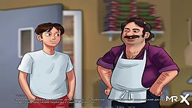 여름 사가 43화 거대 성숙 멕시코 엉덩이 흔들림