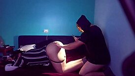 My friend fucks me quickly before my other friends arrive pt1!