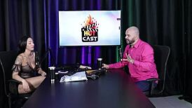 paulo avelar and victoria beatriz in sheer red for tiv models hot cast