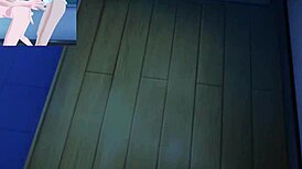 Futanari Pounds Boy's Ass To Creampie!