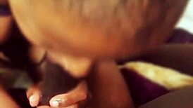 Sexet ebony milf får hardcore hamring i fitte og røv kombo med cowgirl og slik