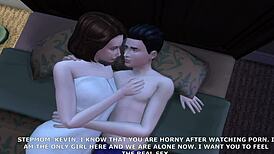 stepmom and son alone in 3d hentai tonight