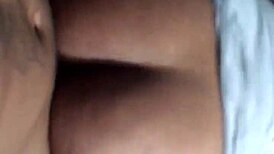 Young amateur with big ass bounces on massive black cock passionately