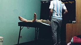 gay massage ends with blowjob