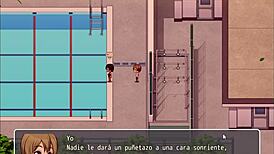 did you see me fucking her big ass in the bathroom and spying on the pool?