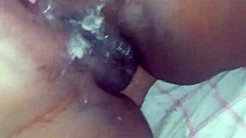 BBW's Creamy Asshole Toyed With Anal Play.