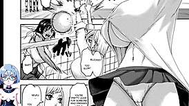 Hej, pozri si túto akadémiu plnú obrovských pŕs v epizóde 6, je to divoká hentai zábava!