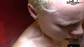 Deutsche dicke mutter mit natur titten in sperma creampie gangbang