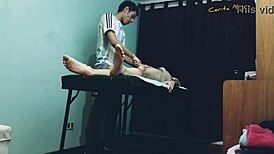 gay massage ends with blowjob