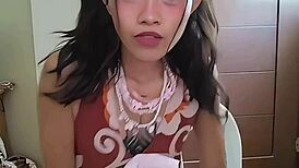 Sick Big Dick Self Sucker Covers Me with Horse Load of Cum