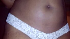 Curvy Ebony Chanel B Teases with Striptease and Ripped Clothes for Pleasure