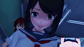 Futanari Pounds Boy's Ass To Creampie!