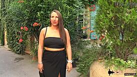 Mila And Angelina, Two Sexy European MILFs, Use Toys To Fuck Each Other Outdoors In A Group Scene.