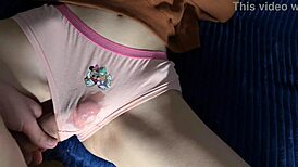 dude, this hot pussy rubbing on kinky panties is unreal 😍