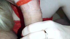 Blowjob After The Wedding! Cumshot In Her Mouth!