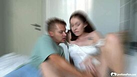 Friend's Girlfriend Seeks Better Cock in POV