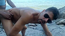 Guys Lick Cum Off Asses!