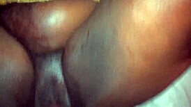 Slut squirts creamy pussy after quickie licking