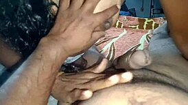 Desihotcouple, how wild is your Indian wife's homemade blowjob and cowgirl ride?