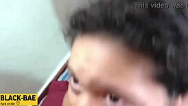 petite latina faces a wild interview with three huge bbc