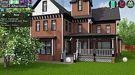 Milfy city gameplay with cunilingus and cumshot