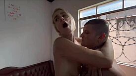 Lesbian Friend Licks My Ass, Boyfriend Catches and Fucks Our Big Asses