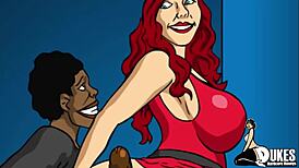 Redhead Mommy Receives Birthday Oral Surprise