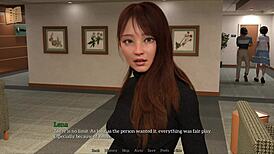 Exploring New Memories With A Brunette Milf In A Game Setting