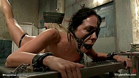 Military recruit is bound and double penetrated