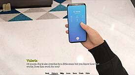 Exploring New Memories With A Brunette Milf In A Game Setting