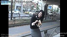 Look at these artificial nails fingering that tight asian pussy.