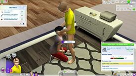 The Sims - Hanging Out with Friend in Anime Style