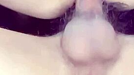 Watch this Asian couple doggystyle, riding bare feet on cock.